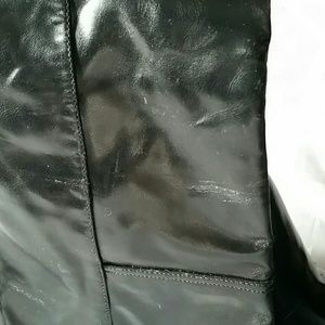 Nine West patent leather boots, never worn!